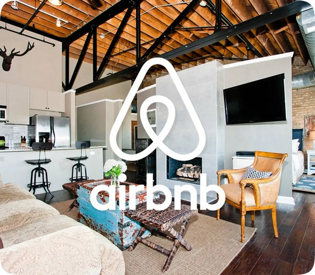 Логотип компании Airbnb