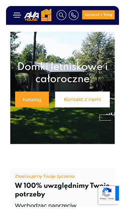 Кейс AVA House: скриншот сайта, экран 3 из 10